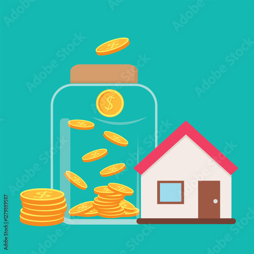 house and money