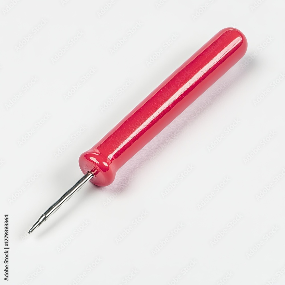 Vibrant Image of a Photo Pushpin, Isolated on a White Background Vibrant Image of a Photo Pushpin, Isolated on a White Background
