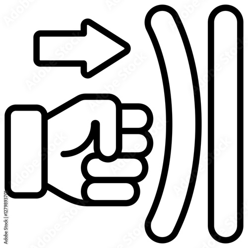 Force Outline Icon