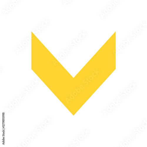 Free Download yellow shape element - GFXLoad