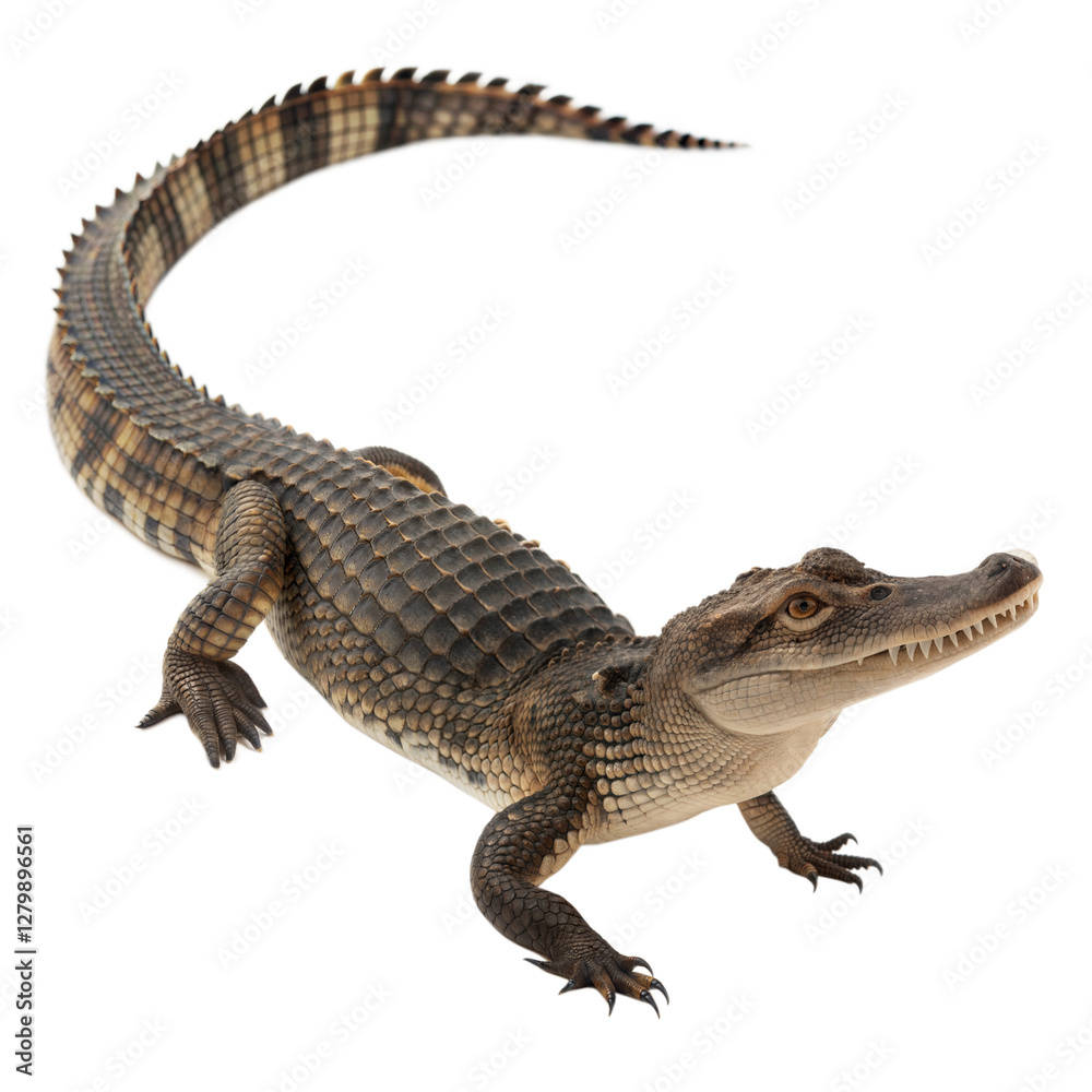 Naklejka premium Chinese Alligator AI Generated Image