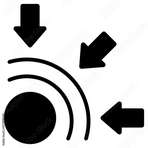 Resistance Glyph Icon