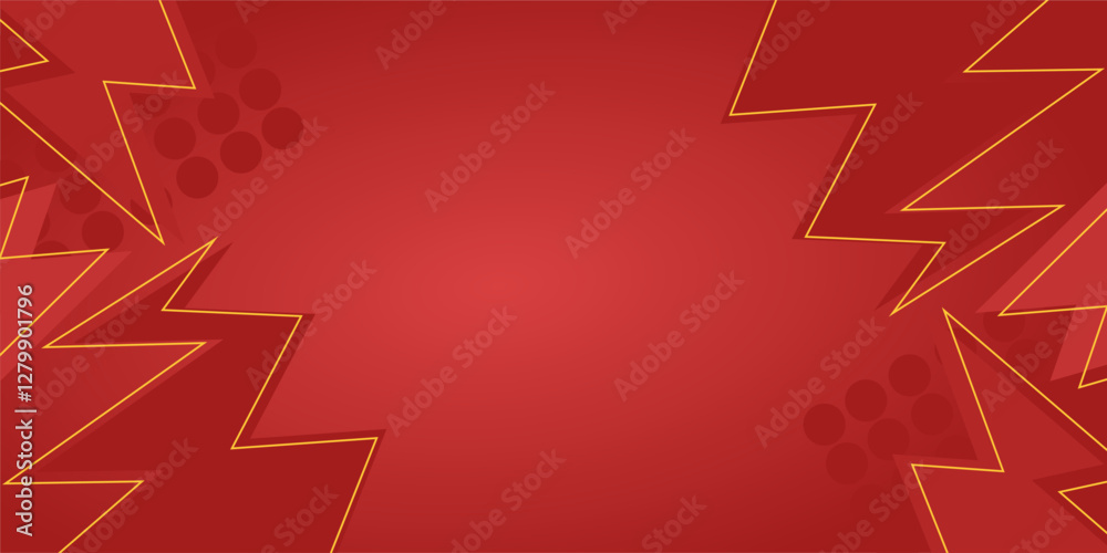 lightning pattern red abstract background. with copy space area. suitable for your design project