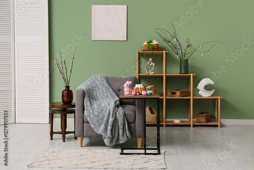 Interior of living room wit...