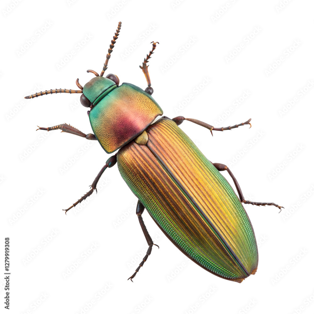 Fototapeta premium Click Beetle AI Generated Image