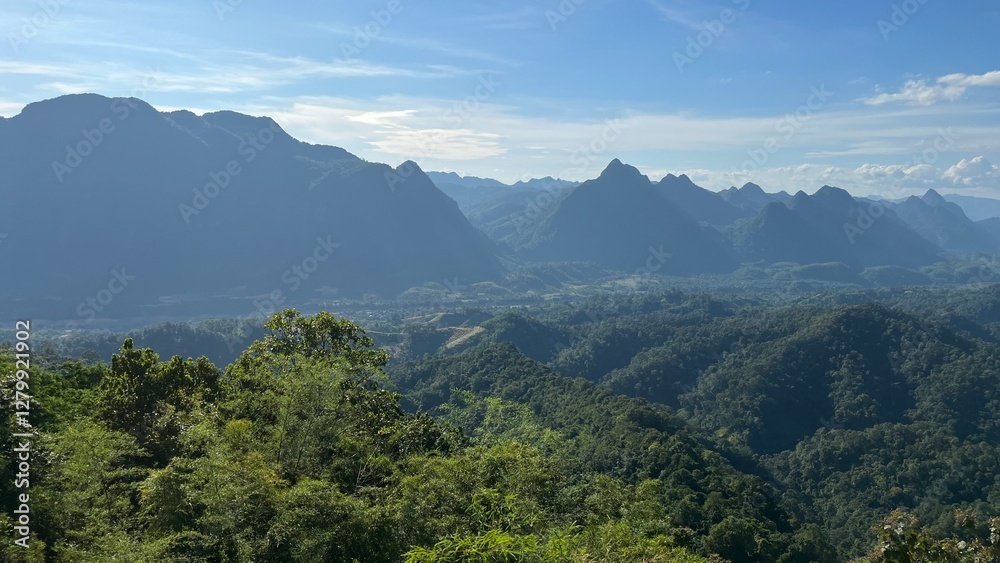 Trees, mountains, forests, nature. Trees, mountains, forests, nature.