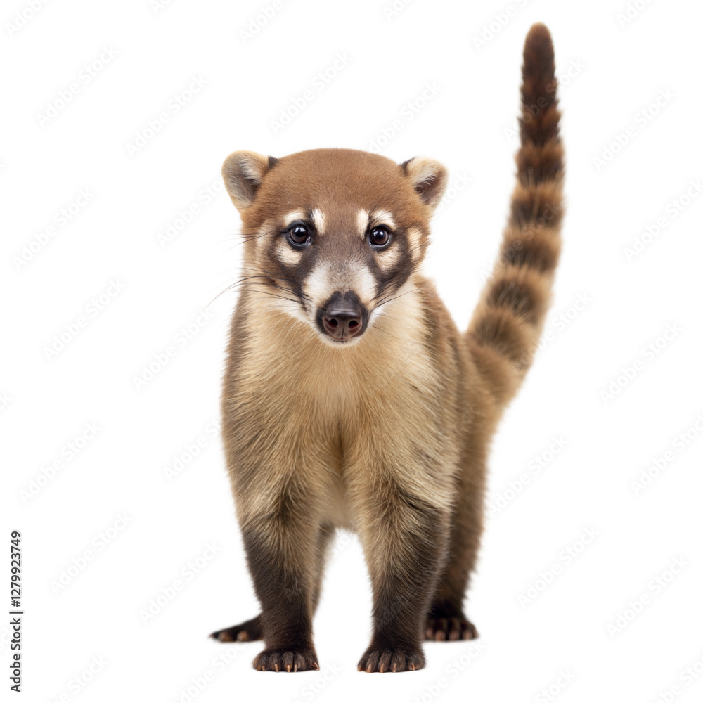 Obraz premium Coati AI Generated Image