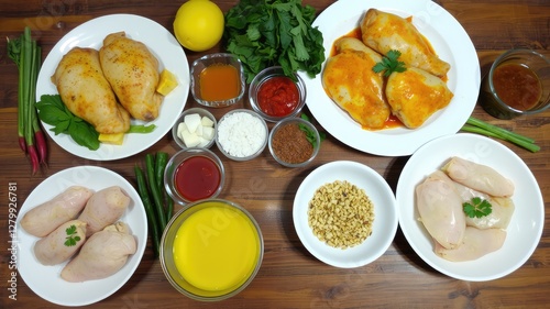 background dinner bread cavos chicken, chickenbreast chips cooking cuisine deli photo
