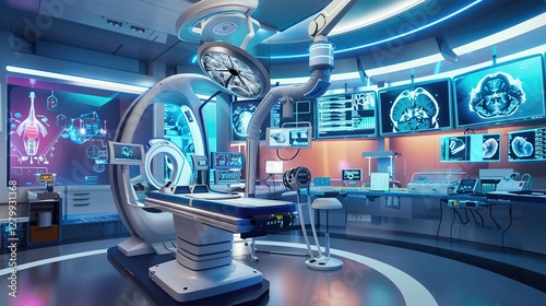 Medical technology, healthcare and medicine concept - essential elements that are crucial for maintaining well - being. This encompasses various aspects of modern medical advancements, healthcare  photo