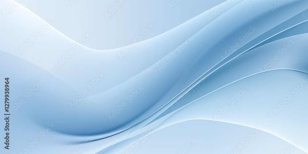 A smooth and soothing blue wave pattern for design purposes and modern aesthetics. A smooth and soothing blue wave pattern for design purposes and modern aesthetics.