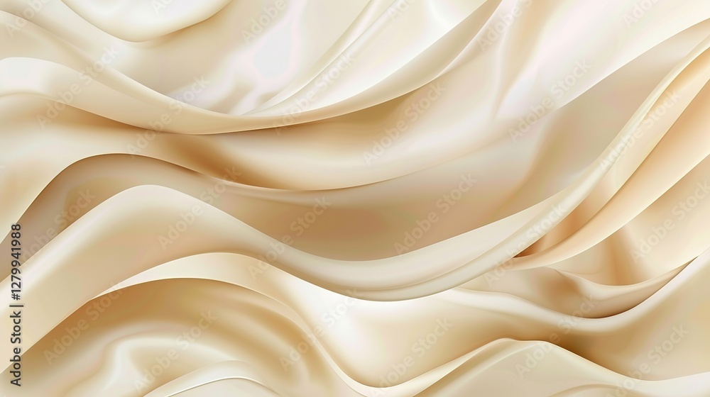 Obraz premium Paper texture background featuring a premium pearl surface with elegant layers, clean structure, and a glossy finish. This background is perfect for adding a touch of sophistication and refinement to 