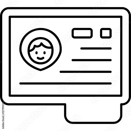 Birth Certificate Icon