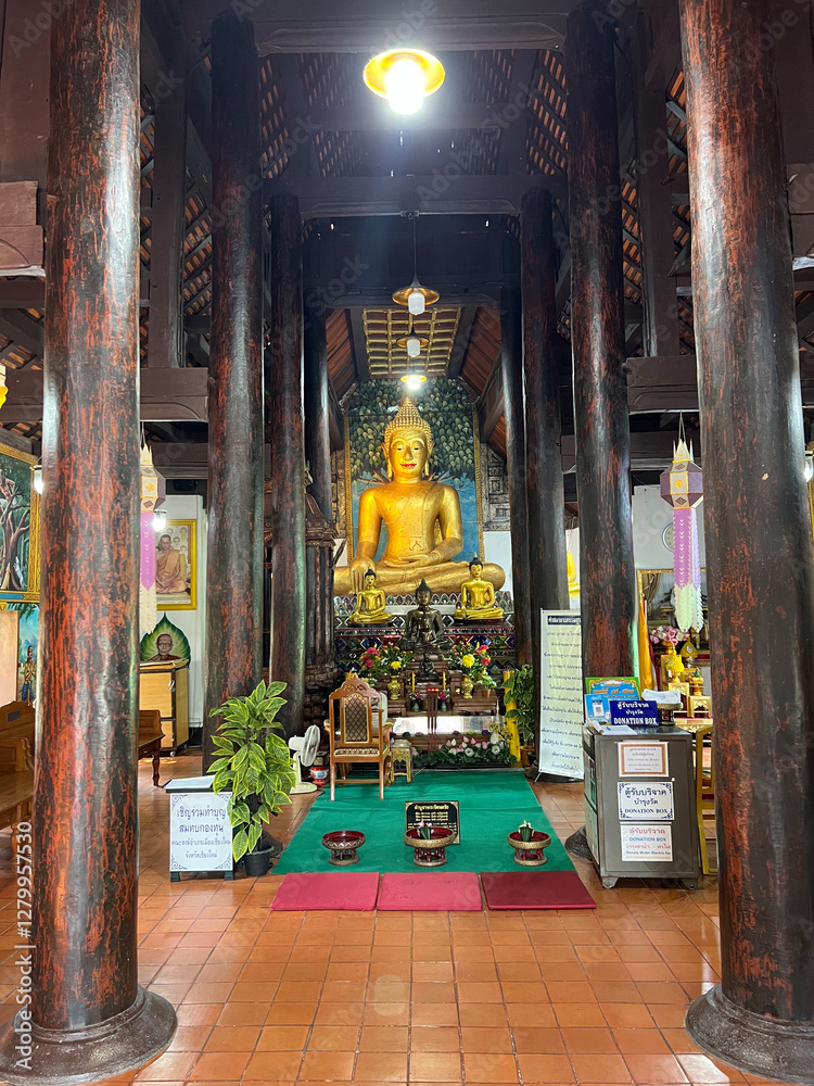 Wat Umongmahatherachan Buddhist temple in Chiang Mai