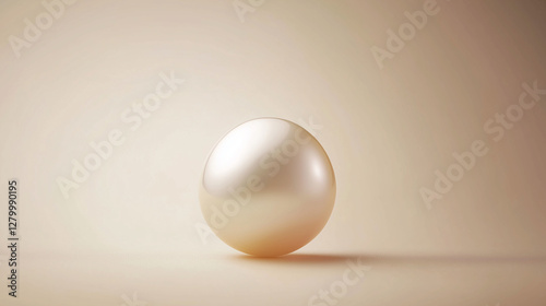 Elegant Pearl: A lustrous p...