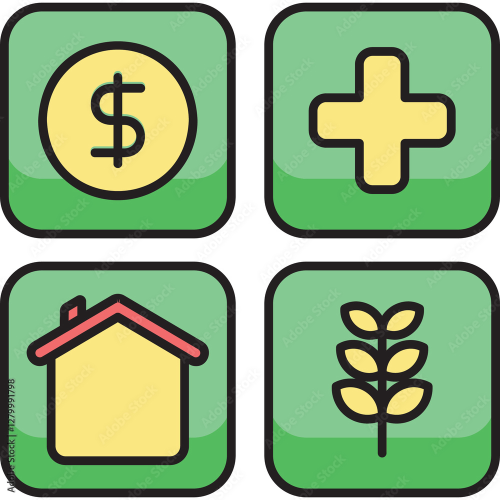 Obraz premium Welfare Sticker