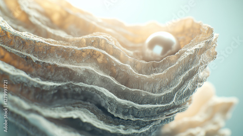 Luminous Pearl in Oyster: A...