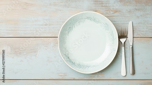 Elegant Dining Setting: A p...