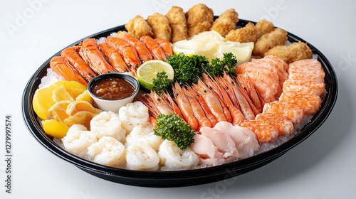 Seafood Platter Feast: A vi...