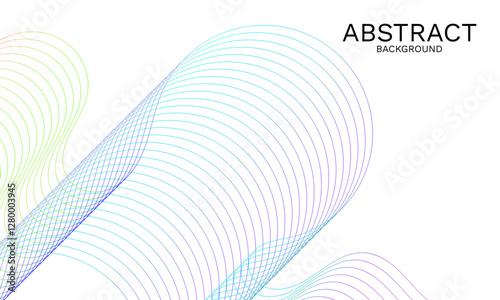 Harmonic Gradient Flow, An Abstract Symphony of Wavy Lines and Color