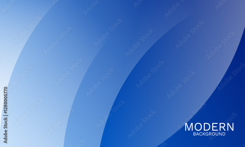 Elegant Blue Abstract Background with Smooth Dynamic Curves Elegant Blue Abstract Background with Smooth Dynamic Curves