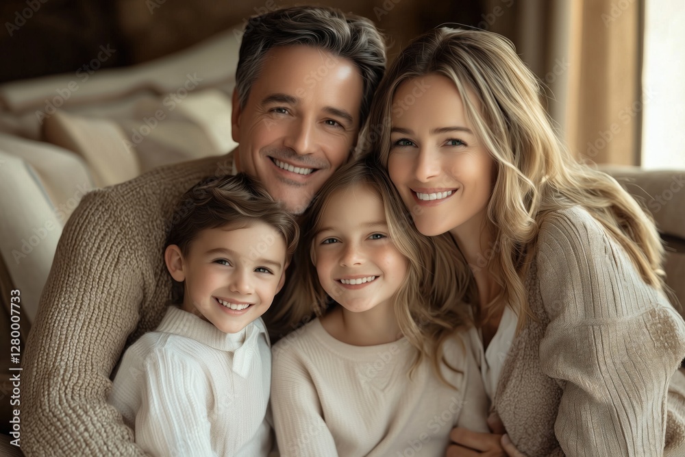 Happy Family Portrait Happy Family Portrait