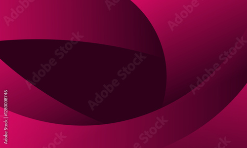 Elegant Pink Abstract Background with Smooth Dynamic Curves