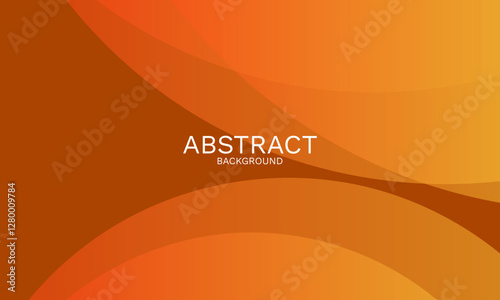 abstract orange background with wave