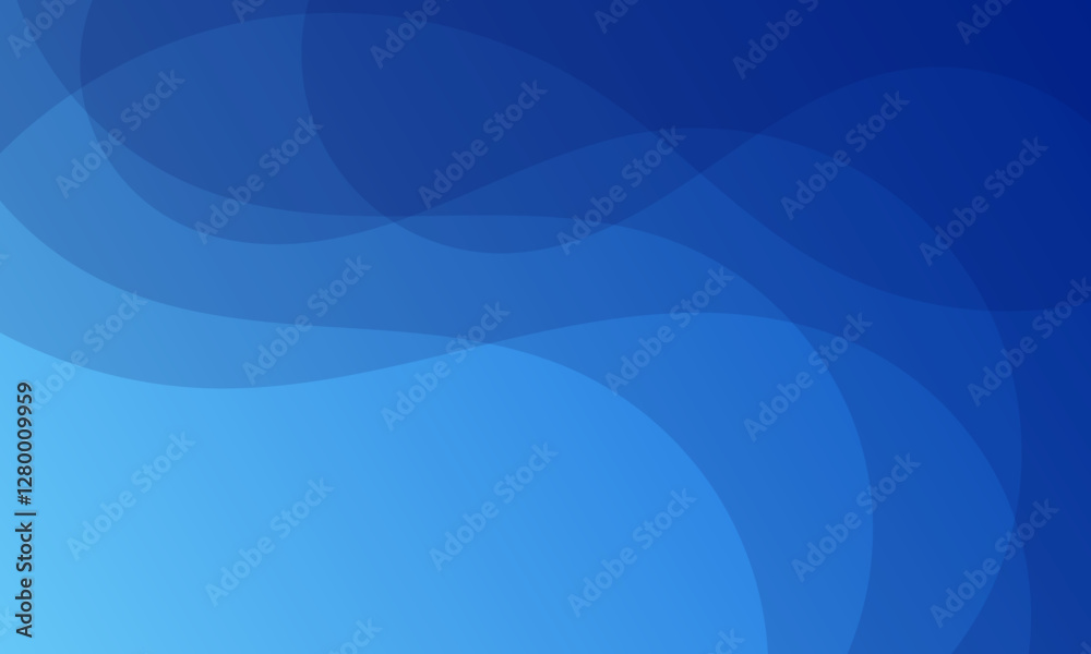 Fototapeta premium abstract blue background with waves