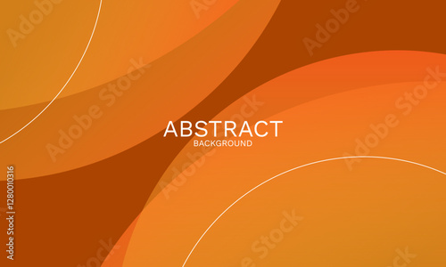 abstract orange background with waves