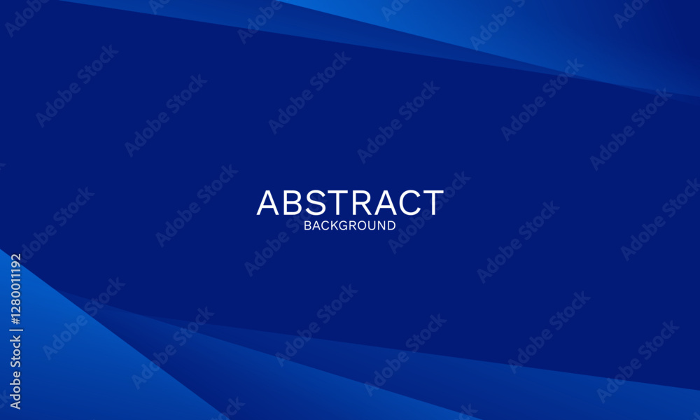 Fototapeta premium Elegant deep blue abstract background with flowing layered gradients