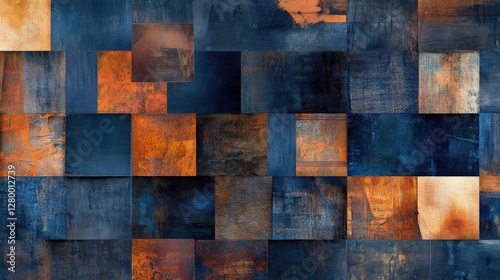 Dynamic abstract art composition modern gallery digital artwork contemporary design aesthetic appeal