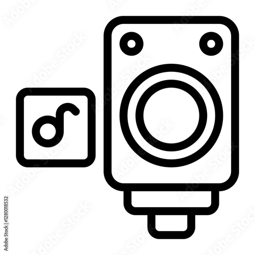 Speaker Line Icon