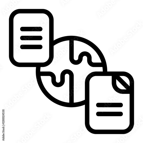 Information Line Icon