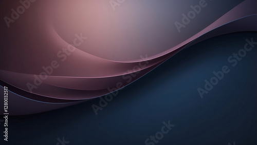 Deep Navy Blue Background with Subtle Soft Gradient