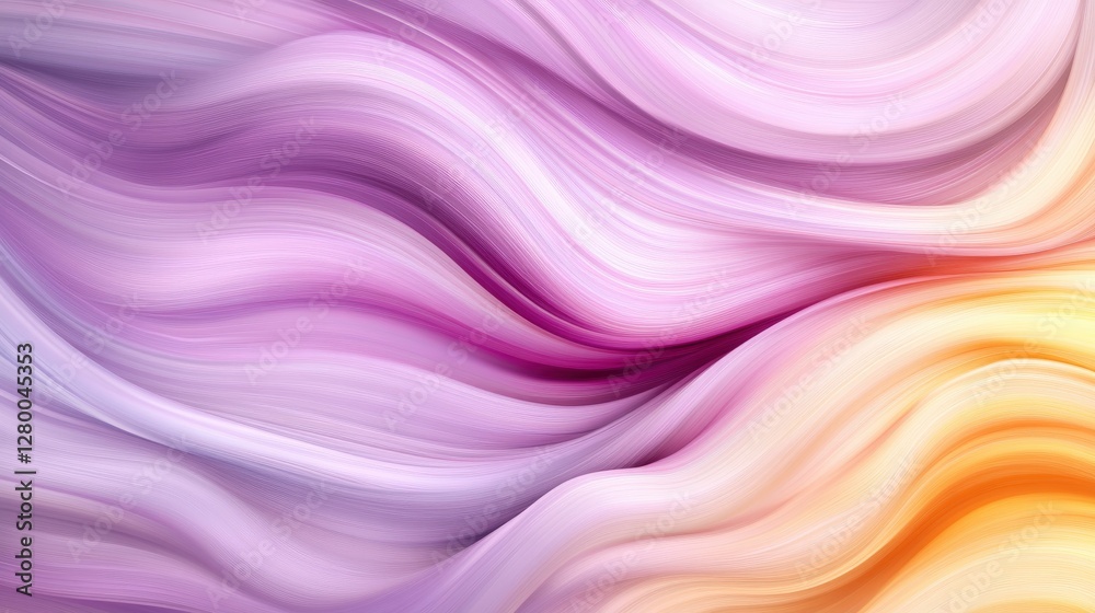 Flowing colors abstract art digital canvas fluid design creative studio close-up vibrant patterns