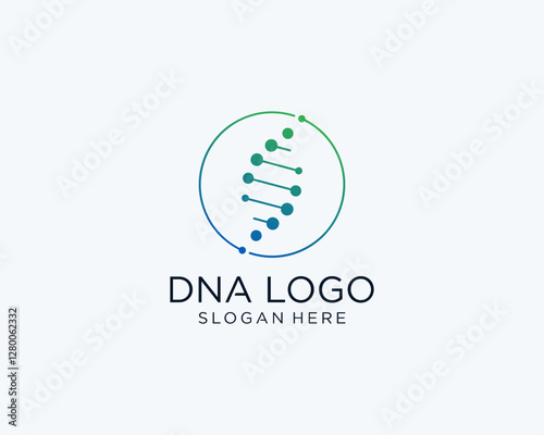 DNA circle logo