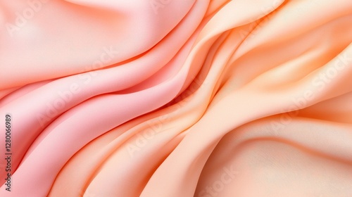 Elegant soft fabrics in pastel hues studio setting textile photography close-up view fashion concept