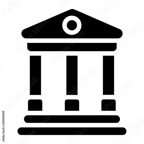 Courts Solid Icon