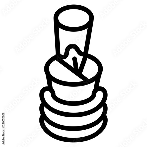 Grafting Line Icon
