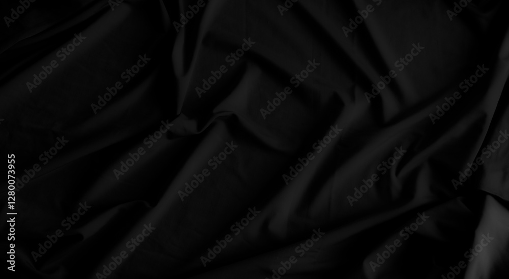 Obraz premium black satin background