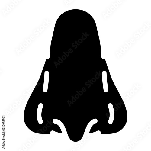 Nose surgery Solid Icon