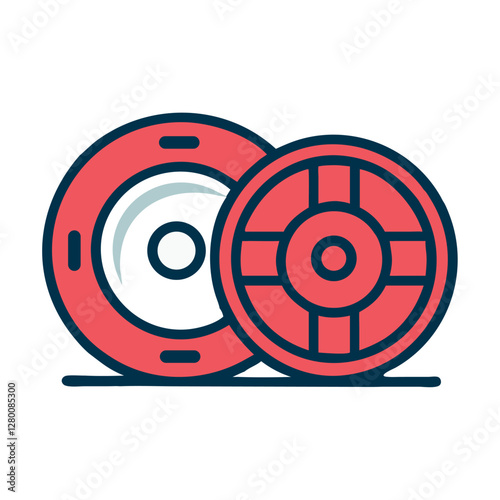 calisthenics weight plates icon