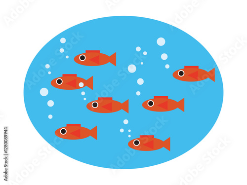 赤い小魚