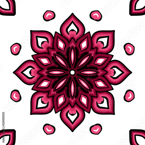 abstract floral ornament