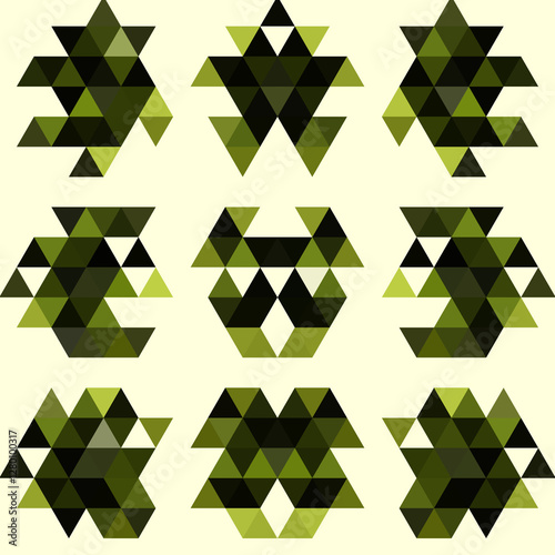 seamless geometric pattern
