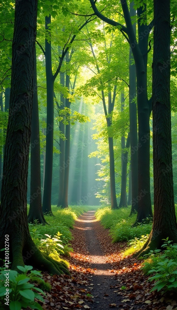 Obraz premium Wooden wooden background with tree trunks and branches, nature, natural, forest