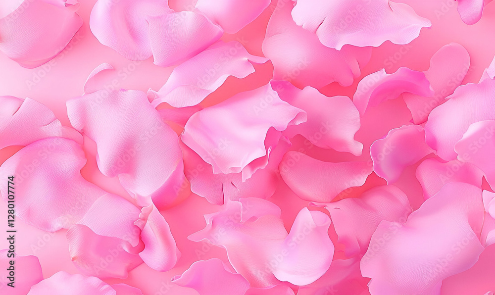 Fototapeta premium Delicate Pink Petals on Soft Background for Elegant Design Projects