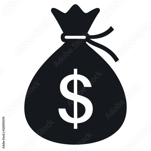 -a-black-silhouette-icon-of-a-money-bag-with-a-dol.eps