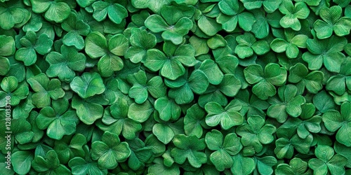 Obraz na płótnie st patricks day magic eye stereogram