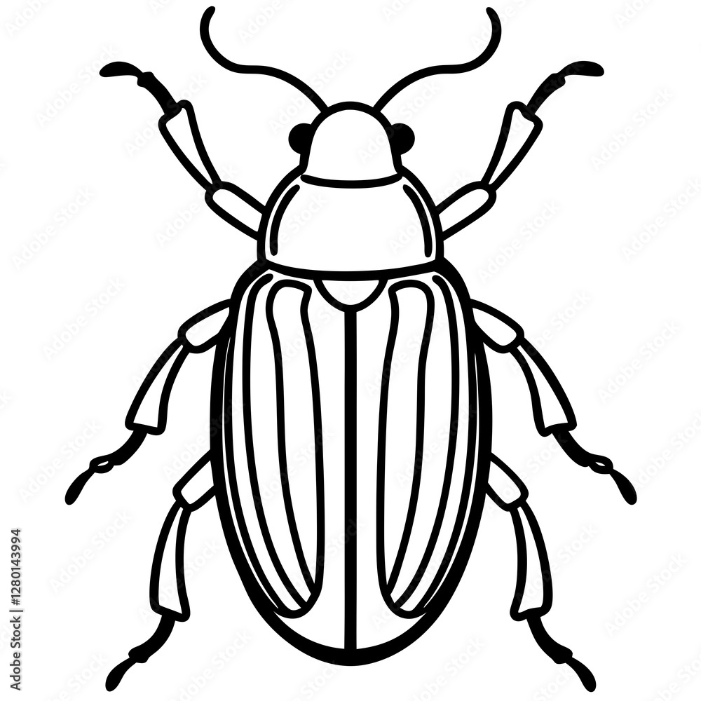 Geometric Beetle Design Geometric Beetle Design